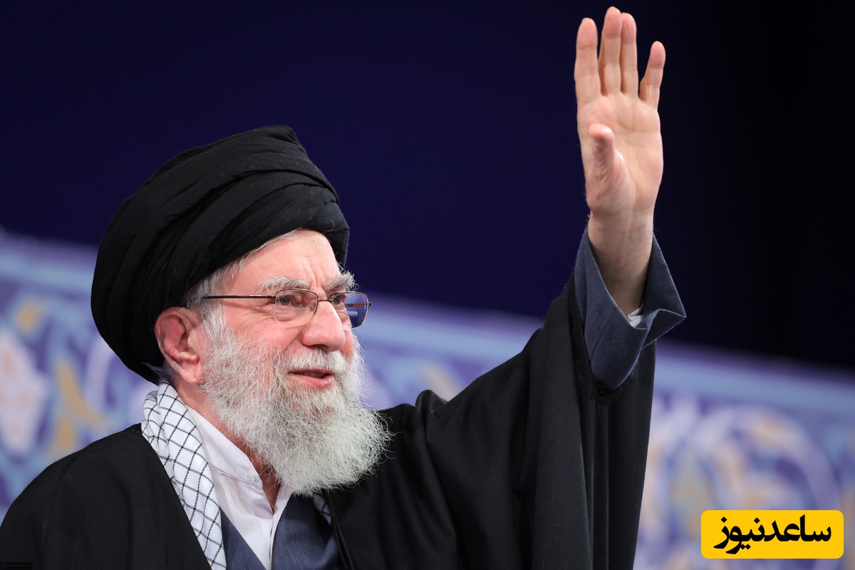 صفحه اول وب سایت مقام معظم رهبری بعد از شهادت رهبر انقلاب