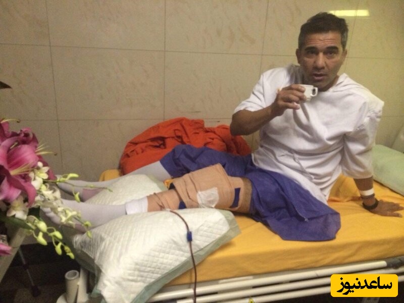 فرشته نجات عقاب آسیا: پای عابدزاده خراب شده بود، دکترها گفته بود اگر عمل کند، یک پایش کوتاه تر می شود اما...+عکس