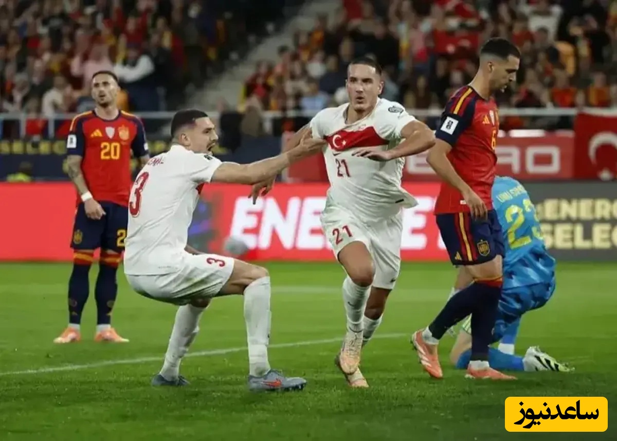 تساوی نفس‌گیر اسپانیا و ترکیه؛ صعود مستقیم لاروخا و امید پلی‌آف برای ترک‌ها