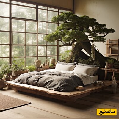 (عکس) طراحی جالب و منحصر به فرد از تخت‌خواب‌هایی به شکل جنگل و دار و درخت 😍🥰/ با خوابیدن تو یه همچین جایی هیچ وقت آدم پیر نمیشه ...