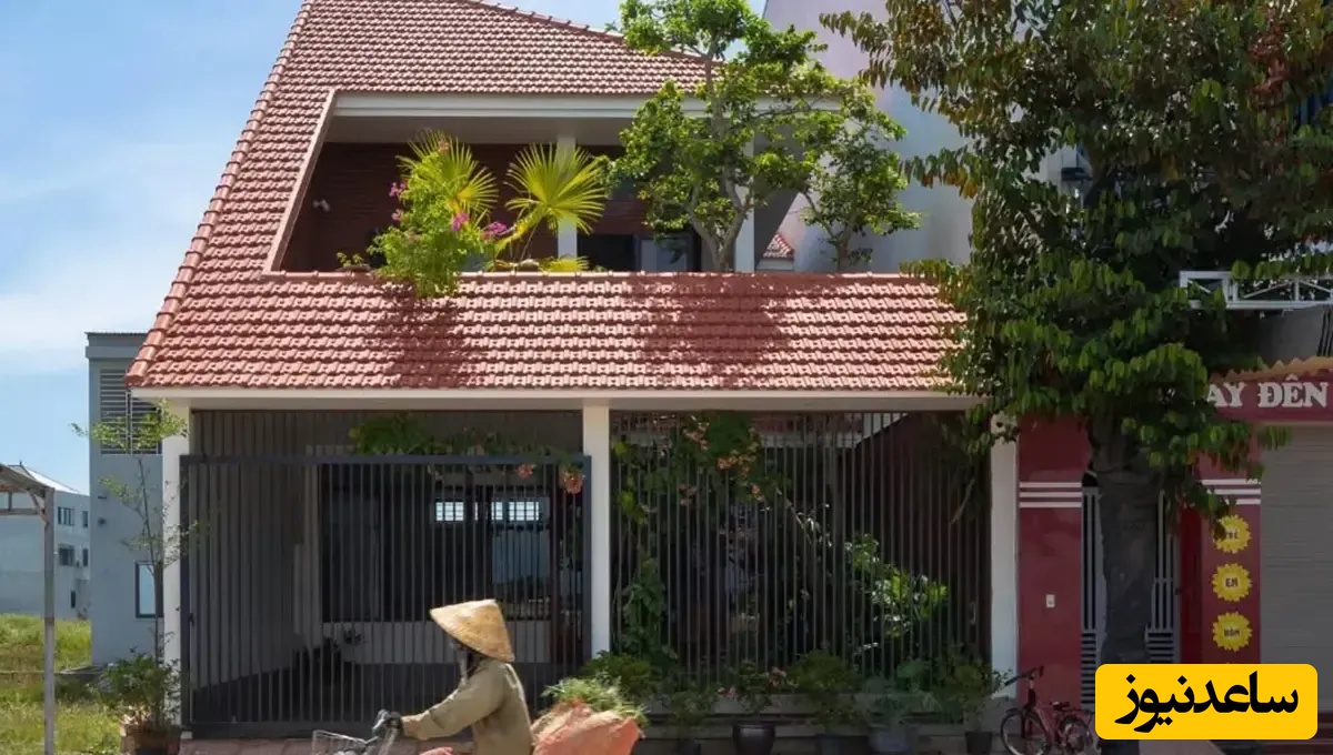 نگاهی به معماری ویلایی یک خانه قدیمی و شیروانی به سبک مدرن / با همچین خونه‌ای یه لحظه هم نمیشه ازش دل کند😍