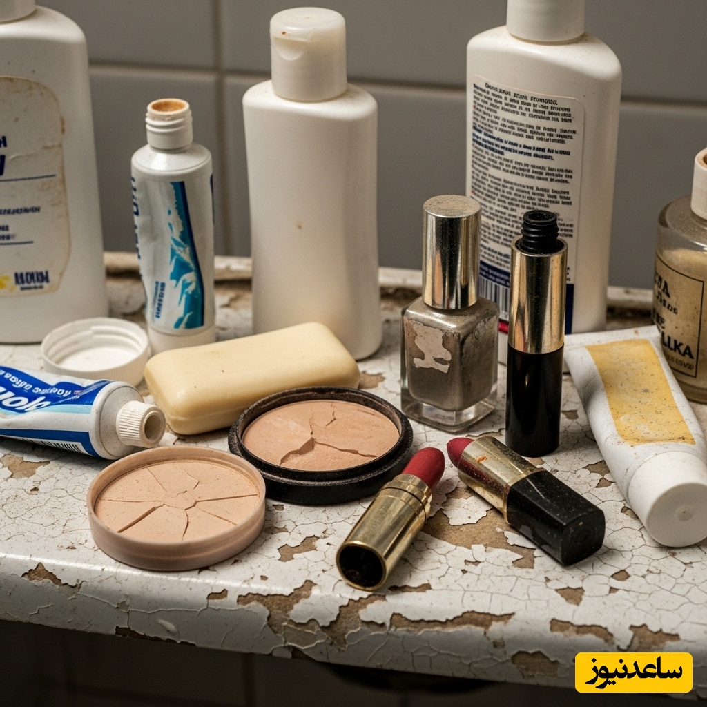 محصولات بهداشتی و آرایشی تاریخ مصرف گذشته و نیمه‌کاره