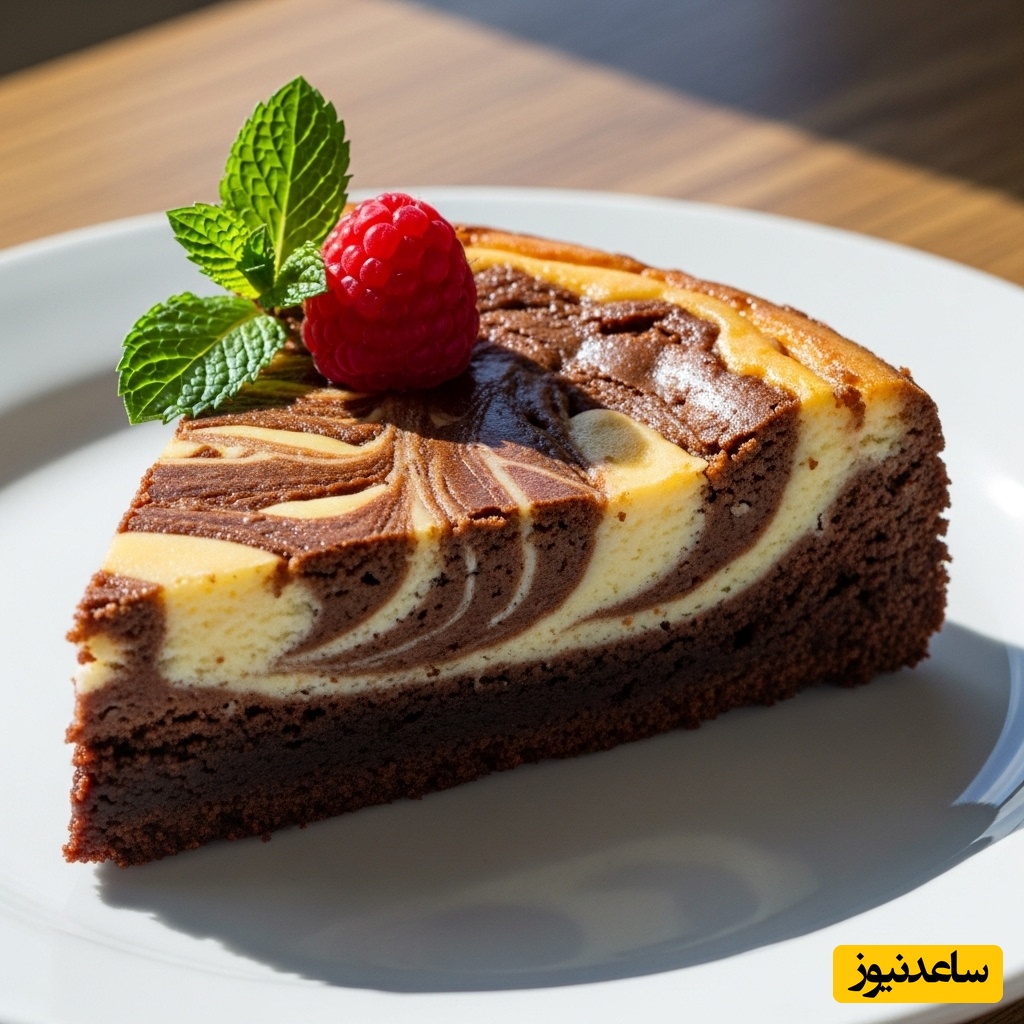 کیک شکلاتی ماربلد برانیز