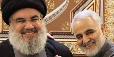 قاب‌هایی تکرار نشدنی از آخرین دیدار سردار حاج قاسم سلیمانی و  شهید سیدحسن نصرالله در بیروت + عکس