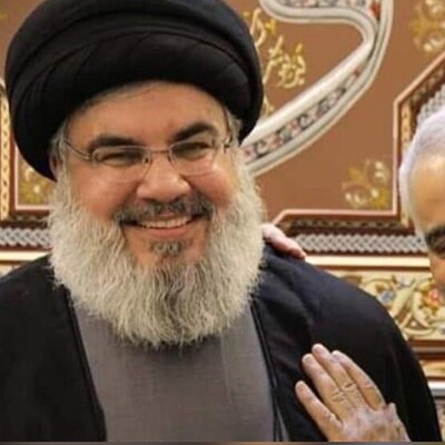 قاب‌هایی تکرار نشدنی از آخرین دیدار سردار حاج قاسم سلیمانی و  شهید سیدحسن نصرالله در بیروت + عکس