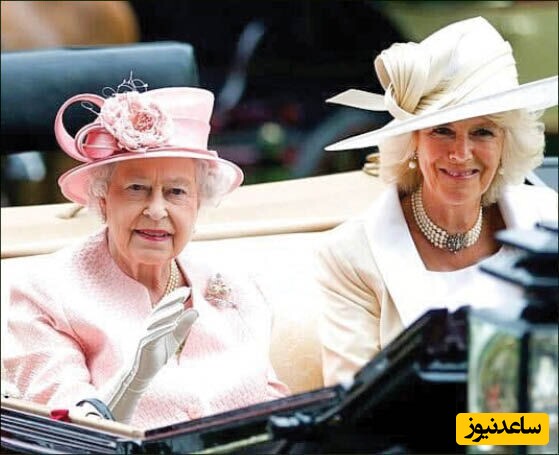 لباس سفید و مجلل طلاکوبی شده ملکه کاملیا به‌ همراه جواهرات لوکس و سلطنتی در افتتاحیه پارلمان با پادشاه چارلز +عکس