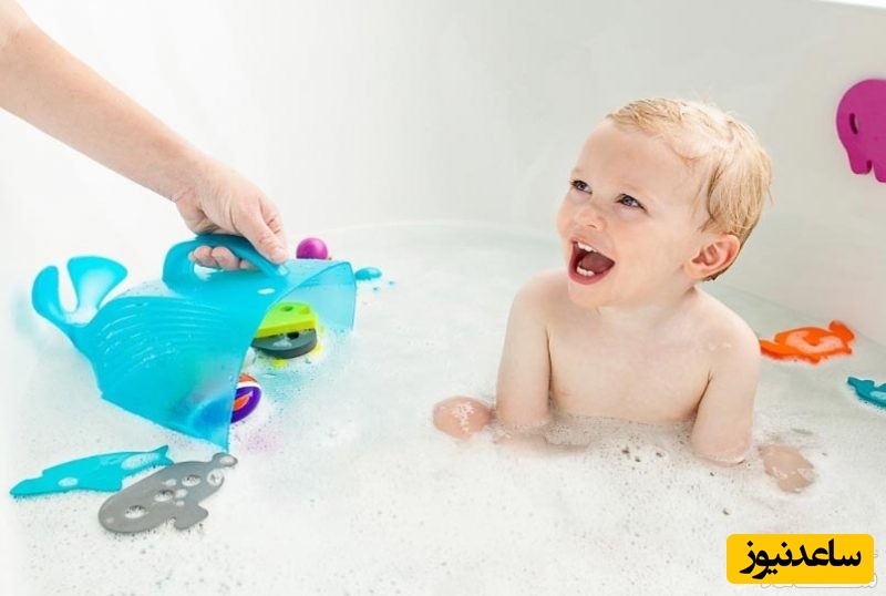 چگونه حمام را برای کودک آماده کنیم؟
