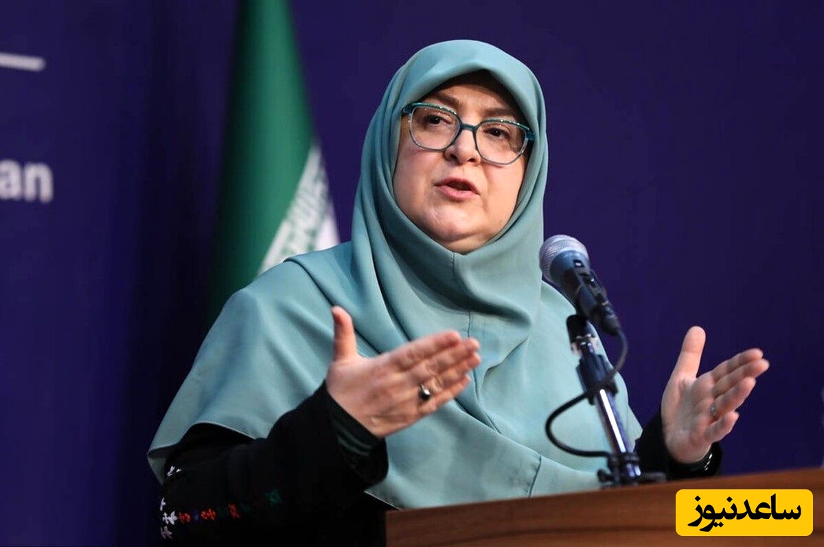 ( ویدیو) لحظه بدحال شدن فاطمه مهاجرانی، سخنگوی دولت