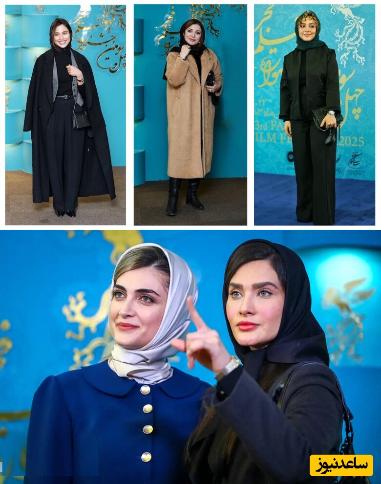 خوش‌استایلترین بانوان جشنواره فجر 1403 چی پوشیده بودند؟/ از کت زرق و برق دار نرگس محمدی تا استایل کاملا متفاوت و مجلسی سارا بهرامی