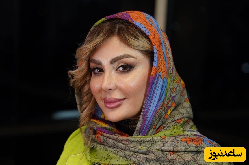 عکس باحال نیوشا ضیغمی با گریم مردانه 