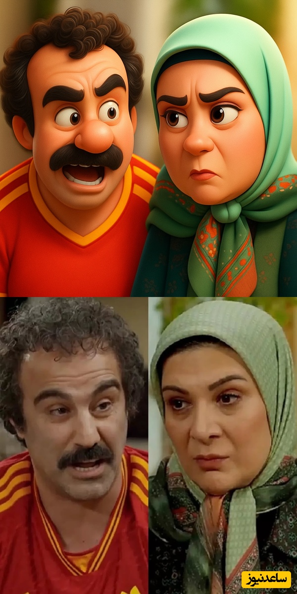 سکانس باحال جر و بحث هما و نقی بر سر مهلا خانوم هم انیمیشن شد/ مچگیری هما و واکنش خنده‌دار نقی/ آقا نقی دستت رو شد🤣