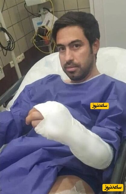 مجروح شدن خسرو حیدری