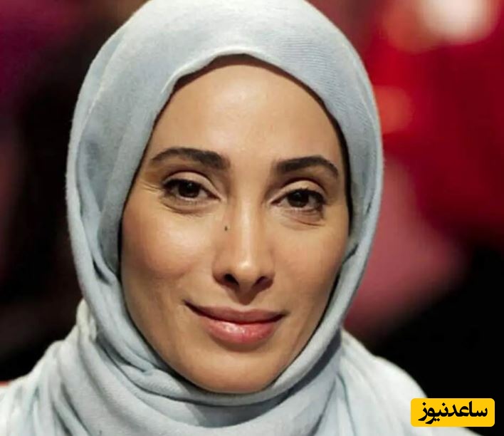 چهره سراسر غم و اندوه سحر زکریا در ختم پدرش