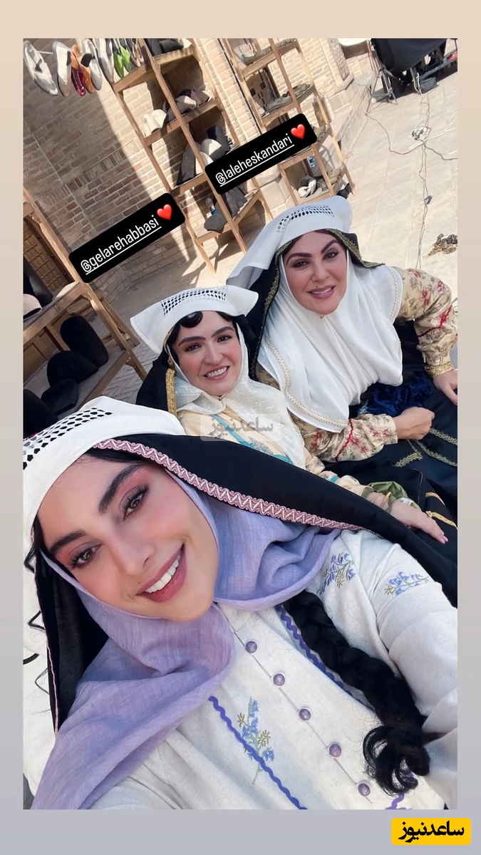 ترلان پروانه آبرو واسه گلاره عباسی نذاشت/ پشت صحنه ای جذاب از بامداد خمار به روایت آباجی جون