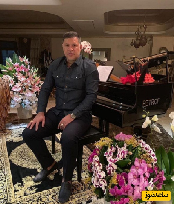 چیدمان منزل علی دایی