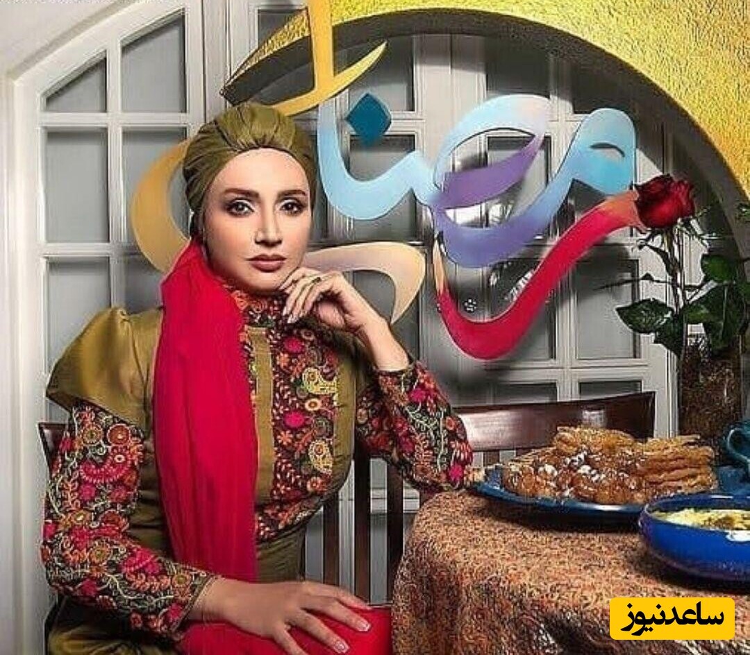 شکار لحظه ی شبنم قلی خانی از همسر و دختر نازش