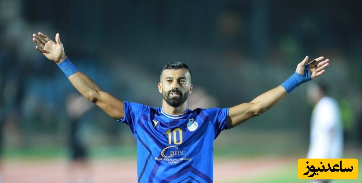 عکس | شیطنت رامین رضاییان در زمین بازی نسبت به رونالدو عین بمب توی فضای مجازی ترکید