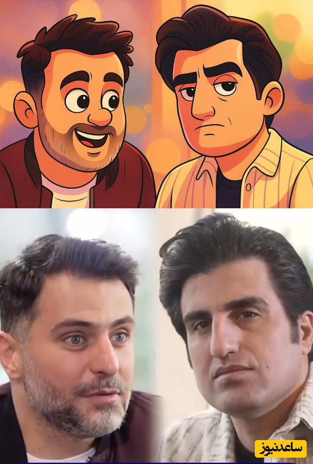 گفتگوی دوستانه علی ضیا و محسن لرستانی در دنیای انیمیشن