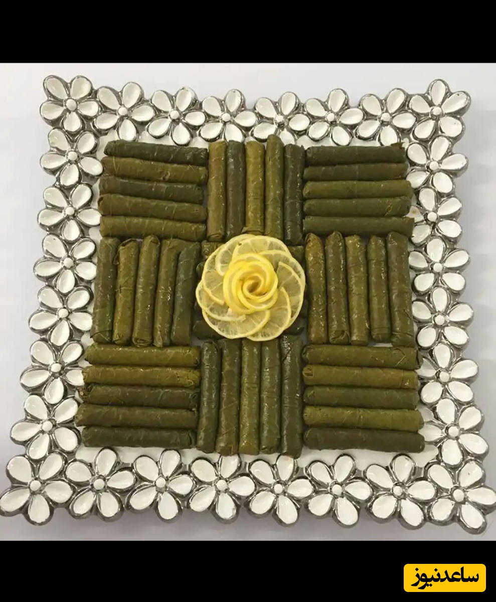 تزیین غذای ایرانی