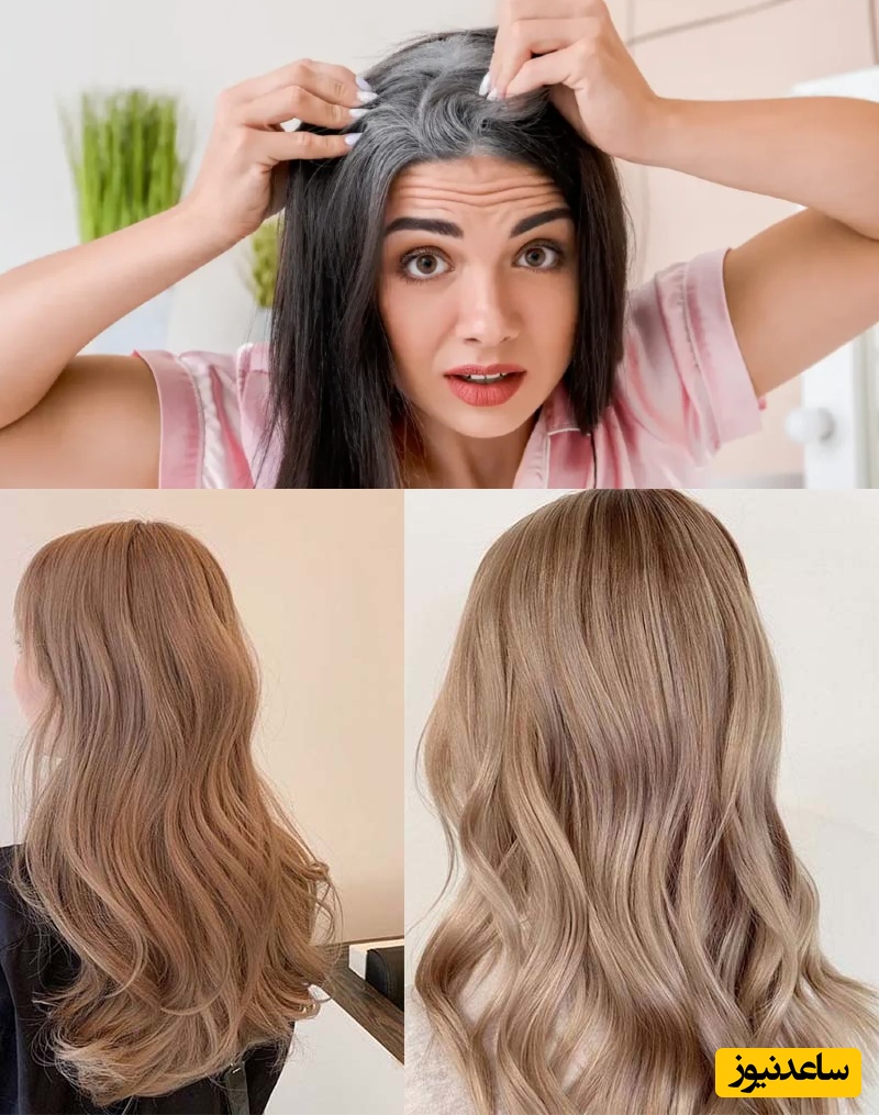 ترکیب رنگ و آموزش رنگ کردن موهای سفید بدون دکلره و به روش حرفه‌ای در خانه/ از کرم کاراملی تا دارچینی و ....