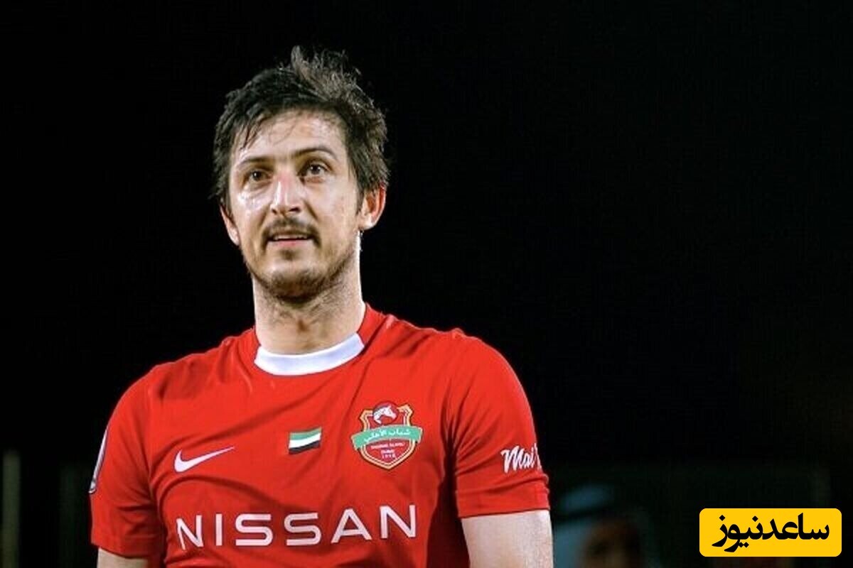 ویدیو | حضور سردار آزمون و دخترش نوا در جشن سوپرکاپ شباب الاهلی / چه دختر با نمکی😍