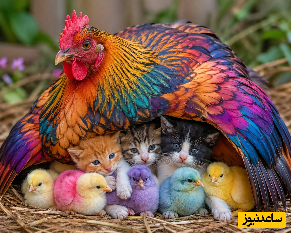 (ویدئو) ویژه علاقه‌مندان به مستند حیات وحش/ وقتی غریزه و مهر و محبت مادری مُرغ حد و مرز نمیشناسه😍