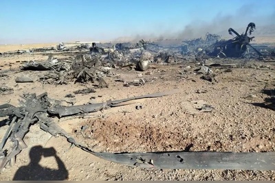 کابوس ترامپ در قاب تصویر؛ این بار پوستر جنگنده و بالگردهای ساقط‌شده بر بدنه موشک‌های ایرانی نقش بست!