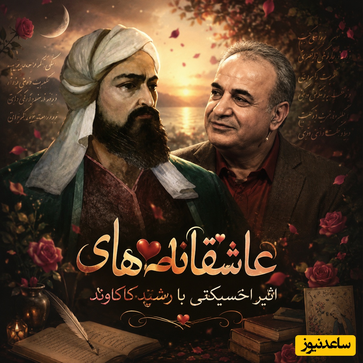 عاشقانه‌ای آسمانی از رشید کاکاوند /  وقتی تمام دنیا در یک نفر خلاصه می‌شود و ترس از دست دادنش دیوانه‌ات می‌کند...  + فیلم
