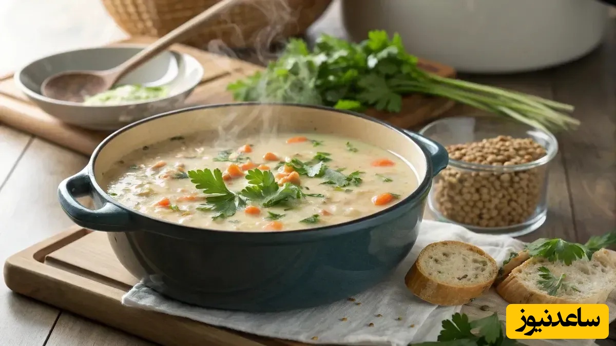 طرز تهیه سوپ ماست و گشنیز؛ خوشمز‌ه‌ترین ترکیب برای لاغری با طعمی فراموش‌نشدنی