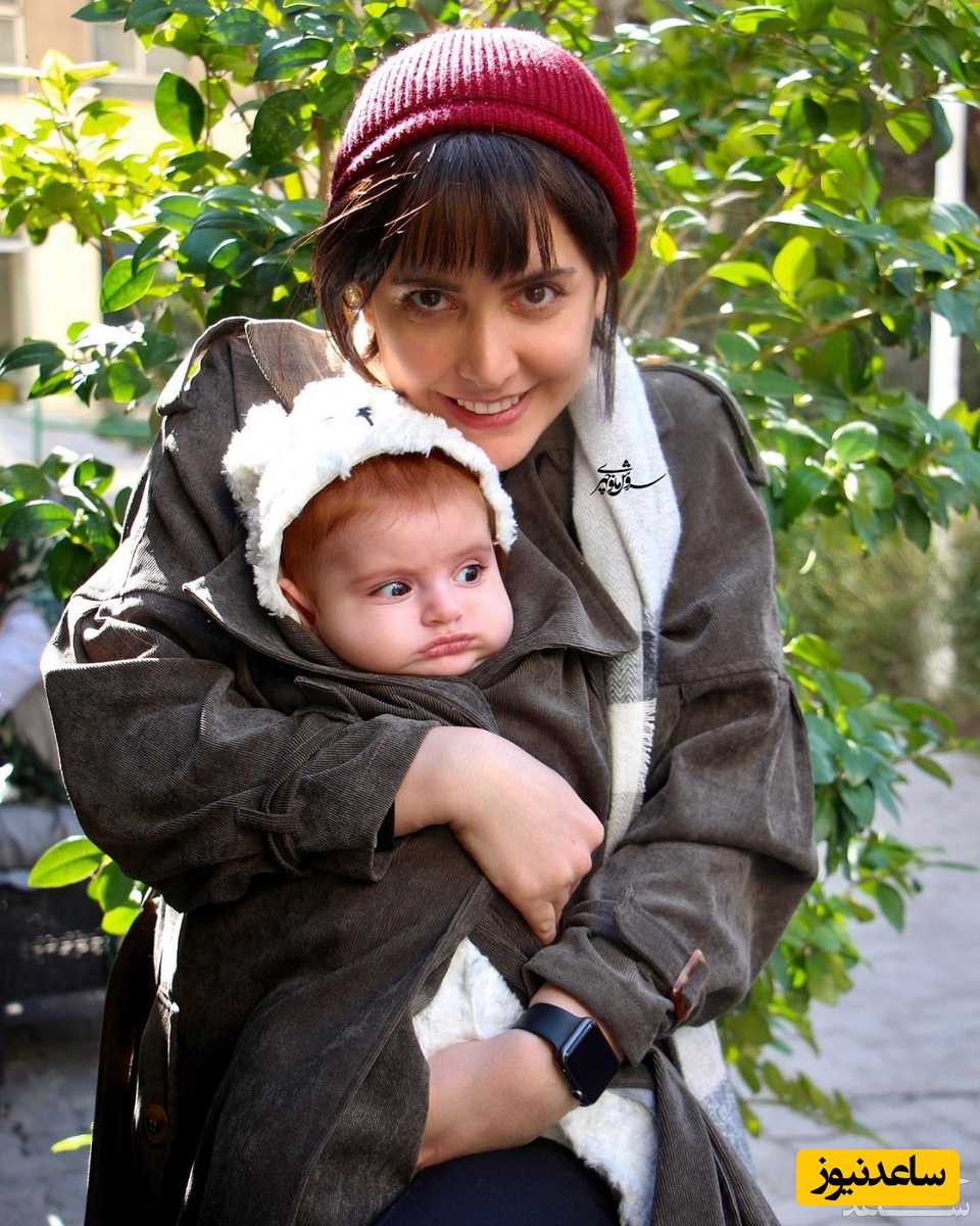 غلیان احساسات و بوسه باران آنیِ پسر شیرین شبنم قربانی