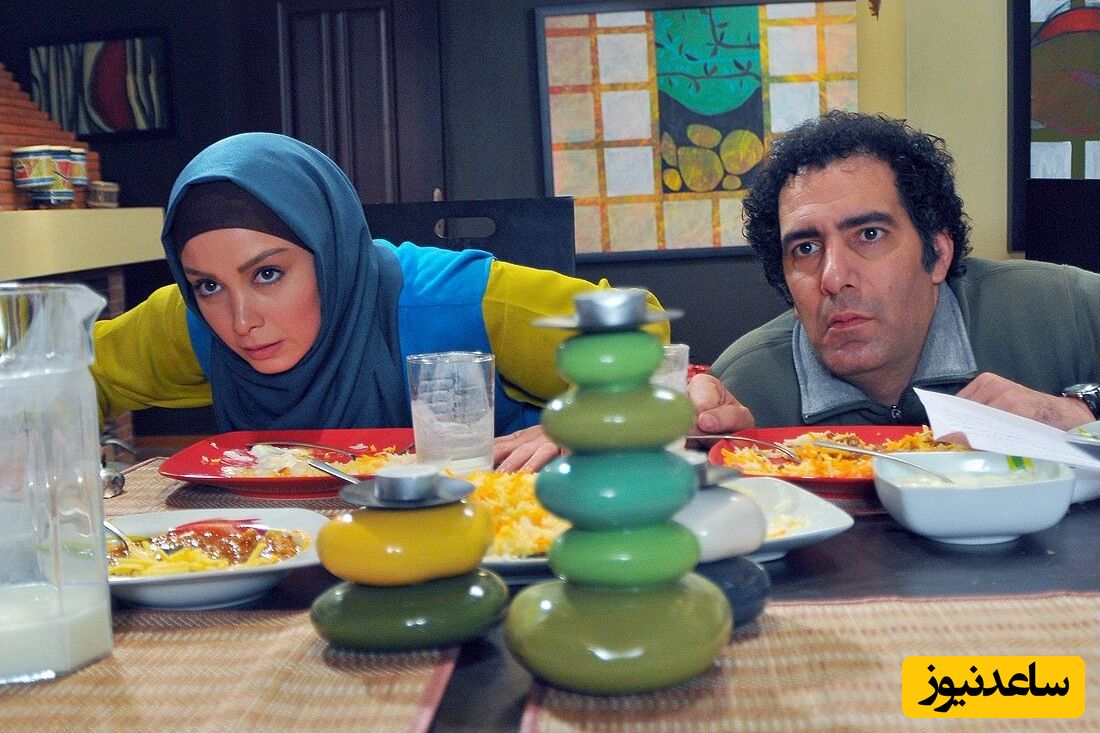 میز شام رنگارنگ و متفاوت بهنام تشکر برای ناصر سریال ساختمان پزشکان و کمدین های محبوب ایرانی/ چه خونه باصفا و شیکی+ویدیو