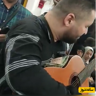 خوانندگی پر از احساس پسر ایرانی با آهنگ ایرانی و خارجی عاشقانه در مترو!/من به فدایت...