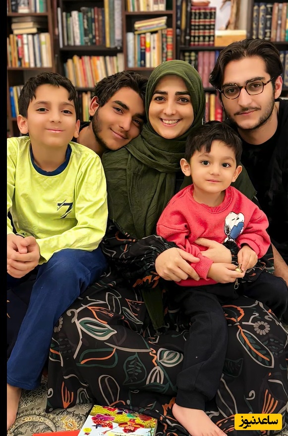 تبریک تولد ویژه ستاره سادات قطبی به پسر همسرش ، شهرام شکیبا/ مادر تو هر شکلی مادره