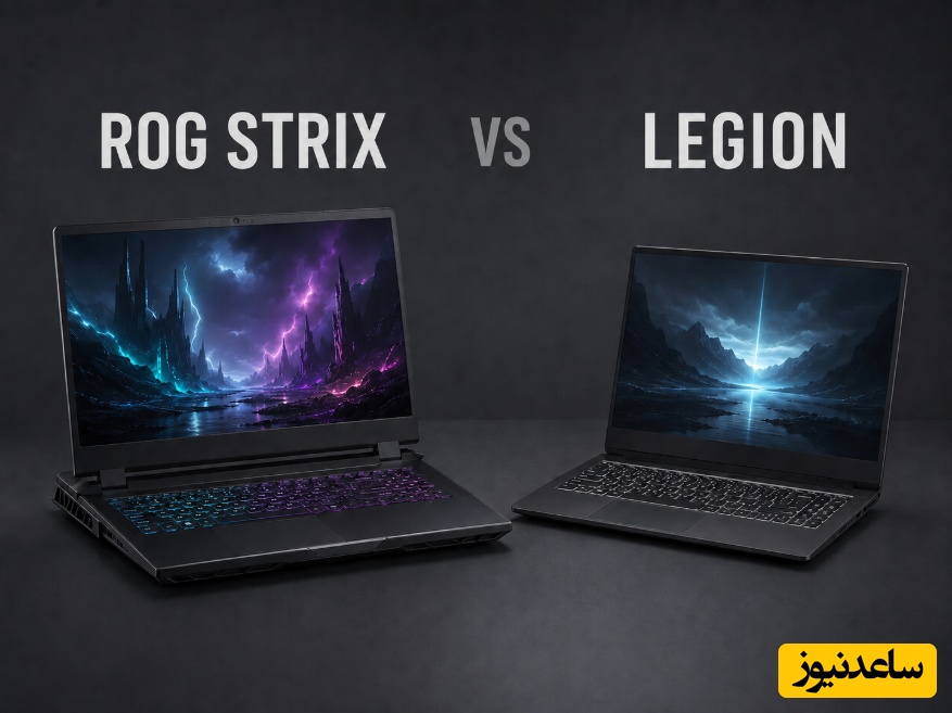 مقایسه قیمت لپ تاپ گیمینگ ROG Strix و Legion