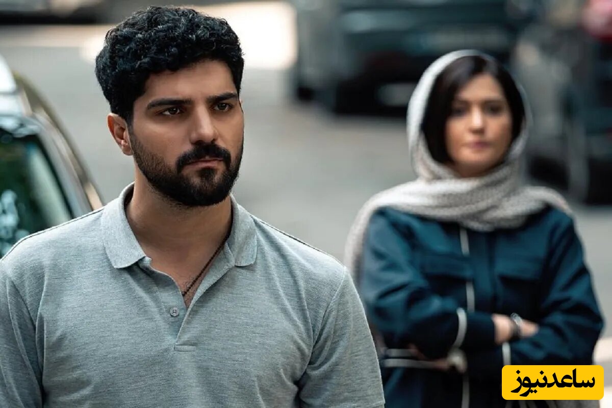 تصاویر لو رفته از درگیری سینا مهراد و پردیس احمدیه ستاره های سریال از یاد رفته!!😱