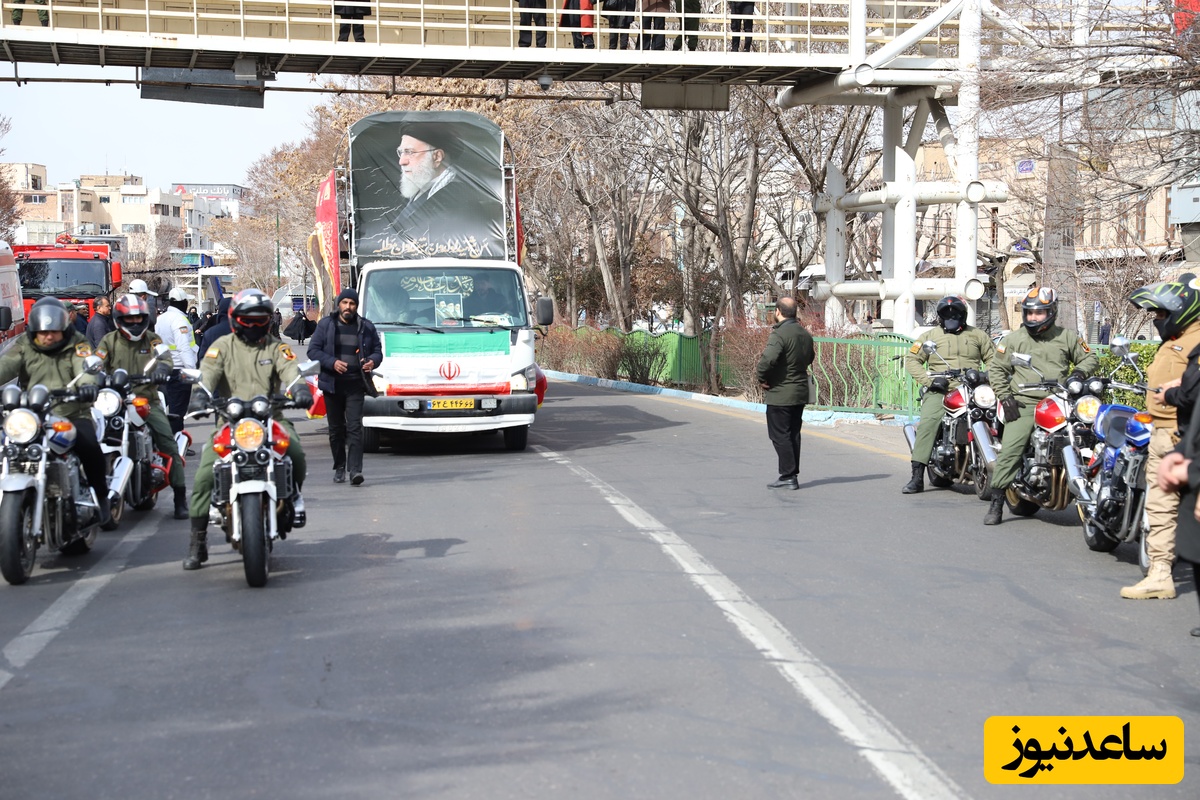 عکس | بدرقه با شکوه 5 شهید اقتدار  جنگ رمضان در تبریز