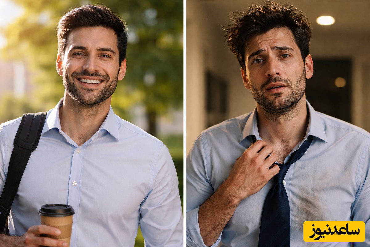 شوخی‌های کارمندی؛ این قسمت: استایل من وقتی میرم سرِ کار در مقایسه با وقتی که از سرِ کار برمیگردم+ویدیو/این دقیقا منم شما رو نمیدونم😂