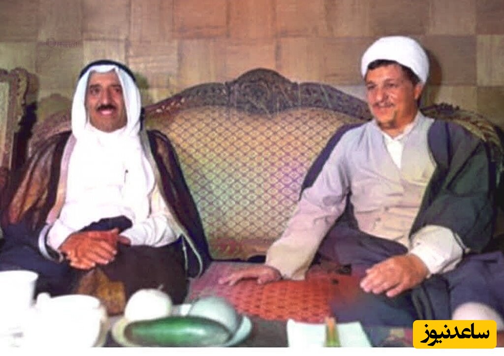 اکبر هاشمی رفسنجانی در دیدار با امیر کویت