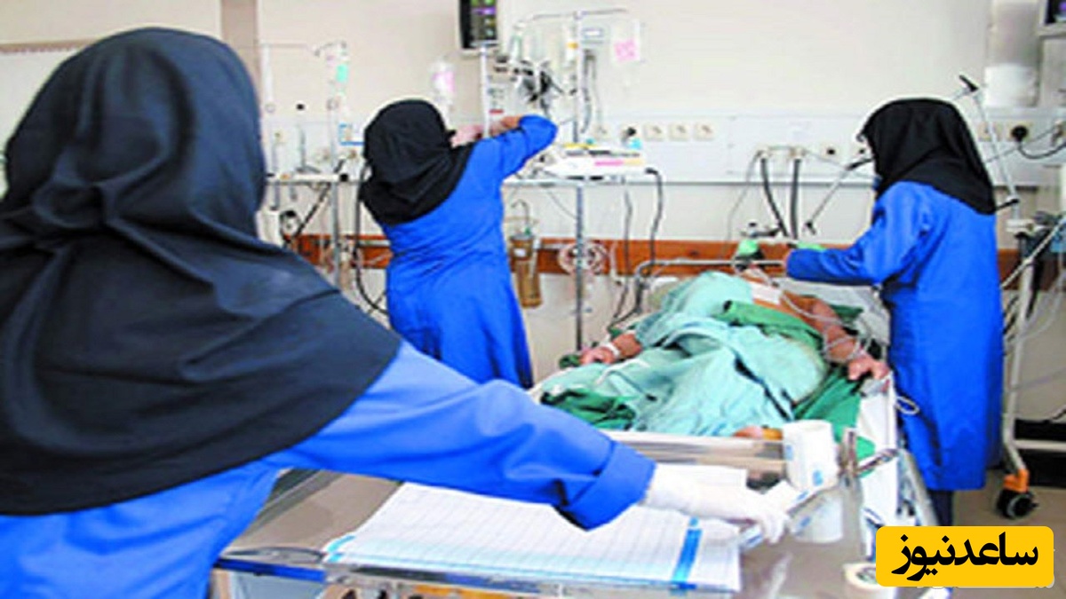 (عکس) تصویر خاص پرستار ایرانی جهانی شد