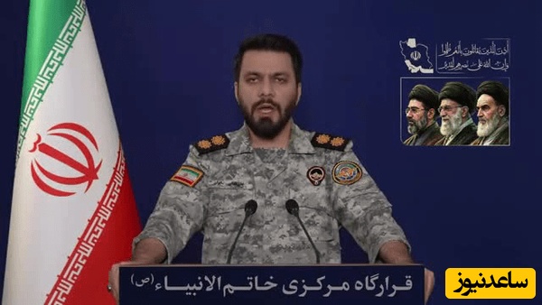 (ویدیو) سخنگوی  قرارگاه مرکزی خاتم‌الانبیا از شکست دشمن به لطف مردم ایران  در یک عملیات ویژه خبر داد + جزئیات