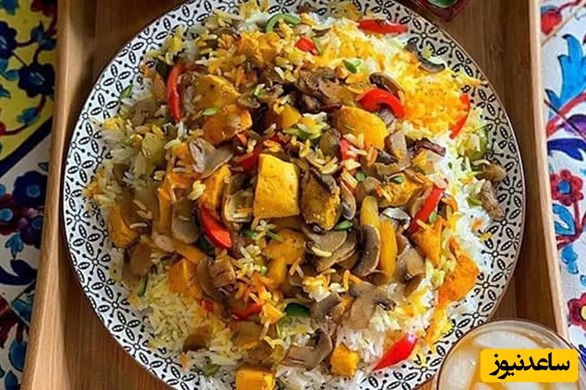 راز خوشمزه‌ترین قارچ پلو با مرغ؛ ساده، مقوی و فوق‌العاده