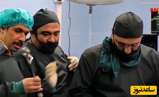 (ویدئو) یادی کنیم از این سکانس پشت‌صحنه ناب «در حاشیه» که حال دلتو عالی میکنه امروز / تسلط شاهکار و منحصر به فرد جواد رضویان به اعضای بدن انسان! / کلیه همون قلوه هه؟؟؟!!!