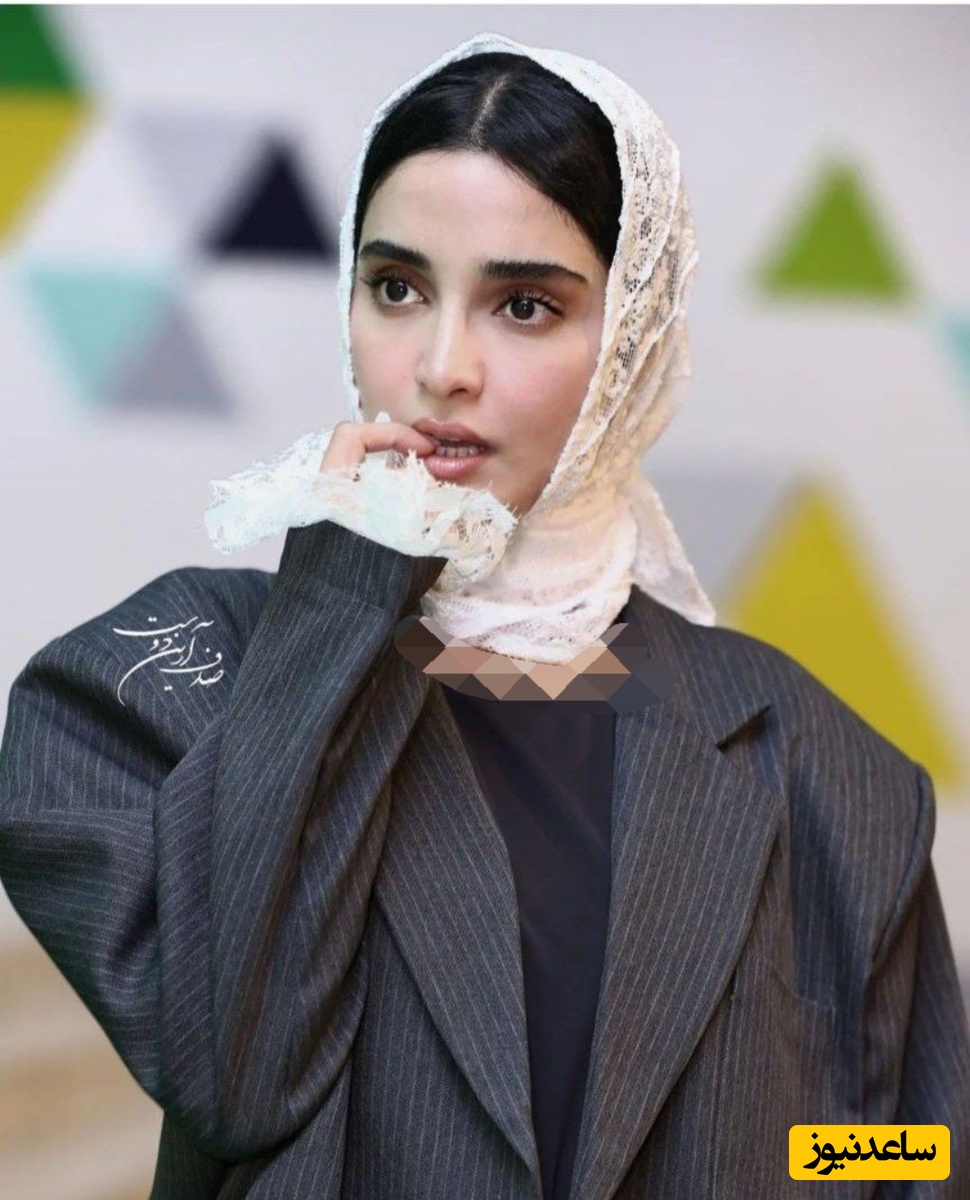 ژست شیک و دلبر الهه حصاری چشمهای درشت و جذابش رو به رخ کشید!