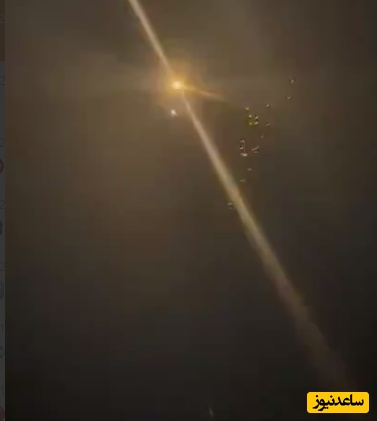 نمایی دیگر از چشم نوازی موشک خوشه ای ایرانی بر فراز سرزمین های اشغالی/ شب های جهنمی برای صهیونیست ها ادامه دارد+ ویدیو