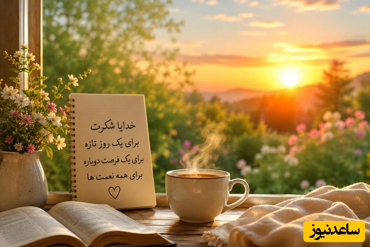 شکرگزاری صبحگاهی/ 12 متن ناب شکرگزاری به خدا برای شروع یک صبح دل‌انگیز؛ دلنوشته‌هایی که قلبتان را لبریز از آرامش و امید می‌کنند / شکرگزاری امروز 7 تیر 1405 + ویدئو