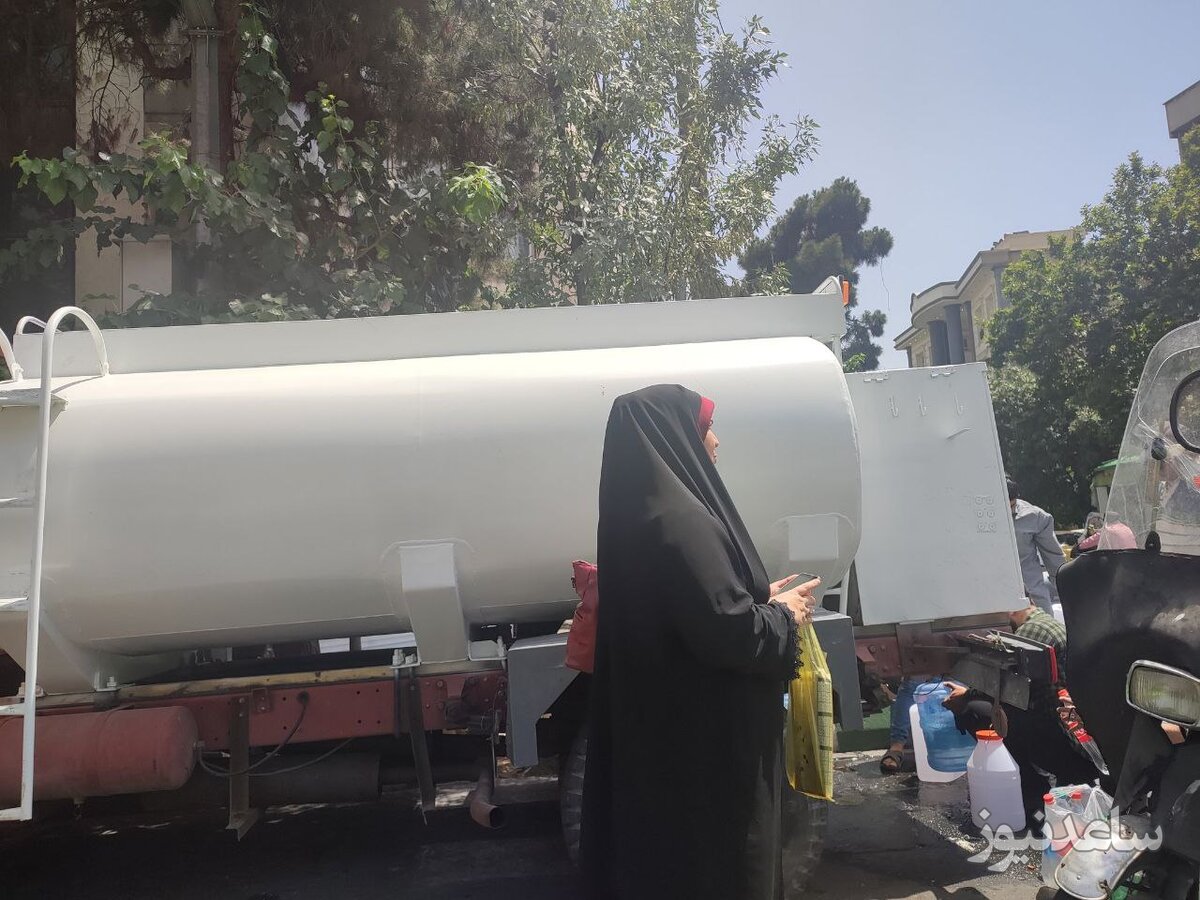 تهران بدون آب دستاورد جدید زاکانی و شورای شهر چمران +تصاویر