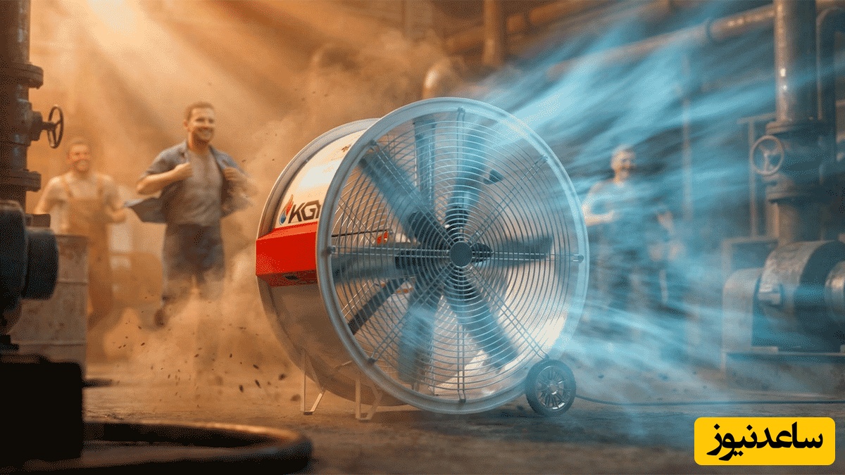 هواکش صنعتی بی‌صدا برای کارخانه و کارگاه