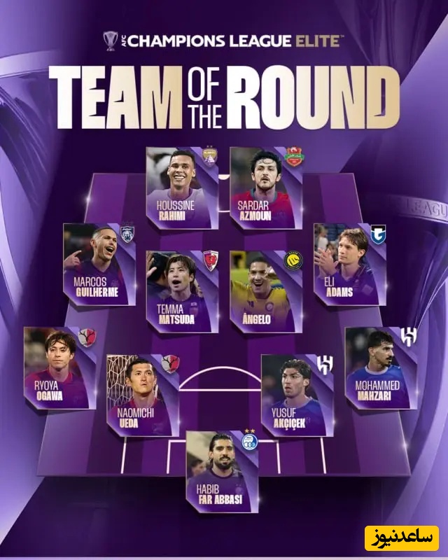 تیم منتخب هفته دوم لیگ نخبگان