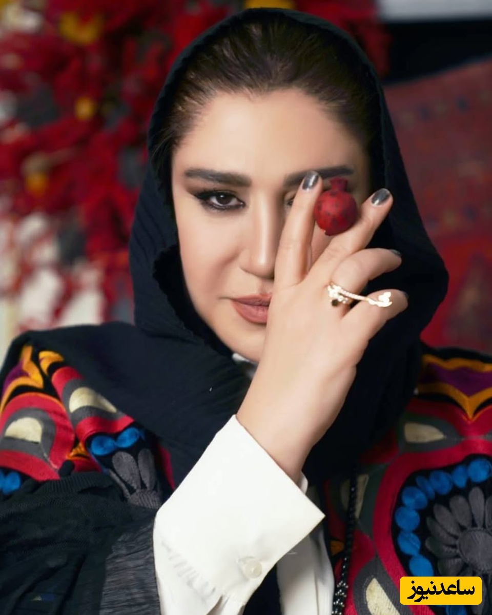 دلبری نسیم ادبی با رنگ موهای جدیدش! چه رنگ خاص و محشری😍