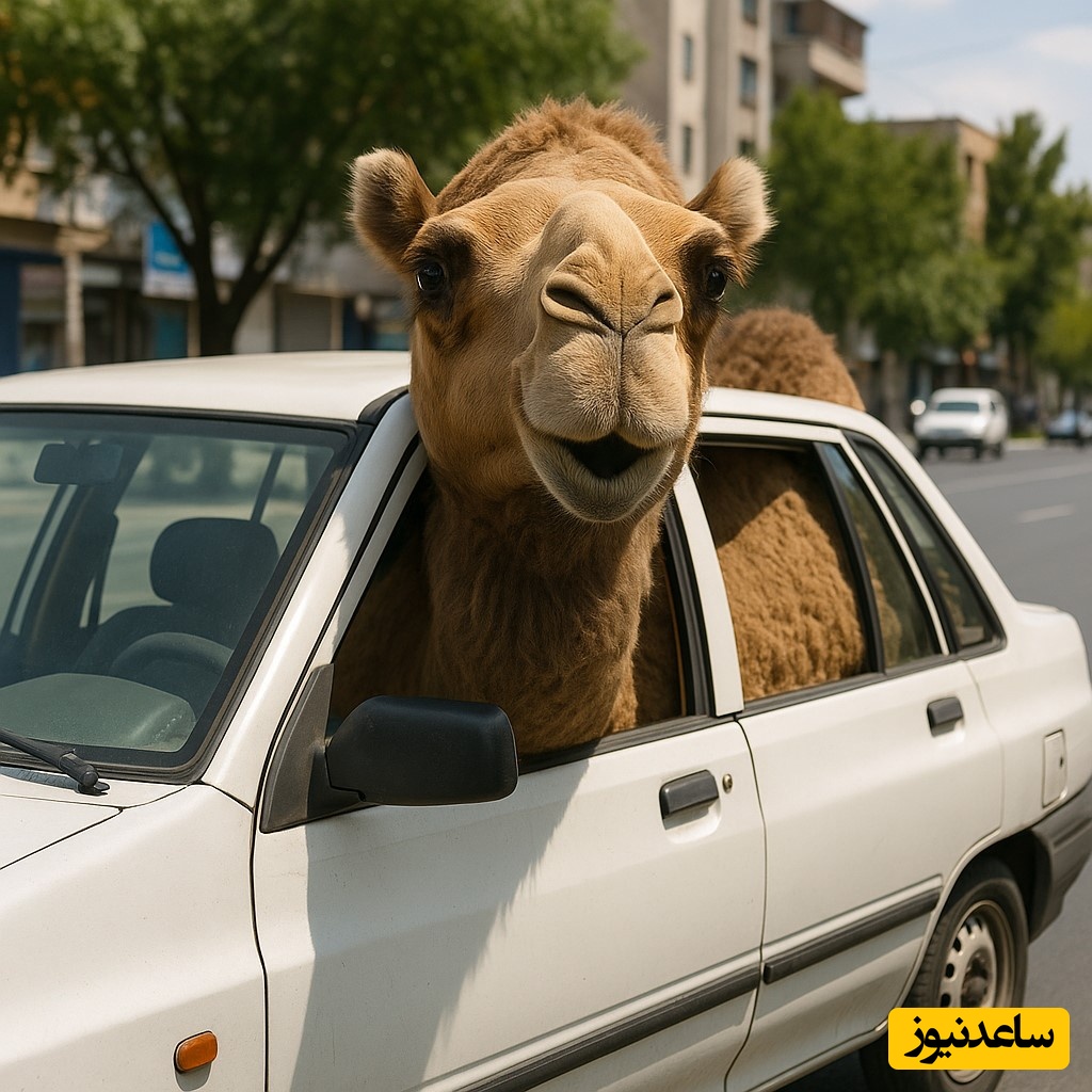 خلاقیت خنده‌دار هموطن رامسری در جابجایی شتر با پراید حماسه‌ای آفرید جهانی😂/ میگن مغز متفکر چالش نه به وانت ایشون هستن